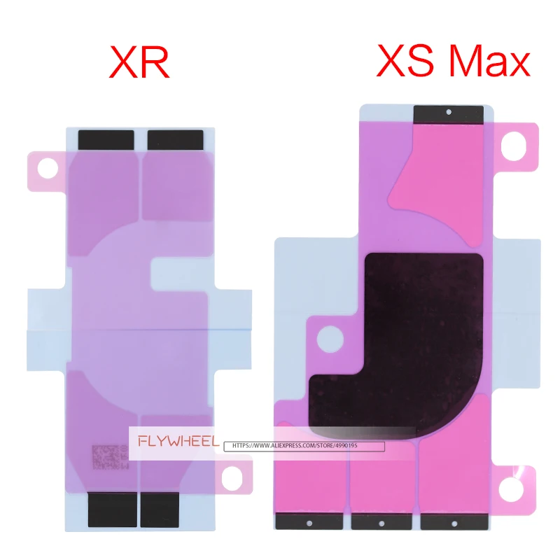 10 шт./лот батарея наклейка клей полоса клейкая лента для iPhone 5 5S 5C 6 6S 7 8 Plus X XR XS MAX