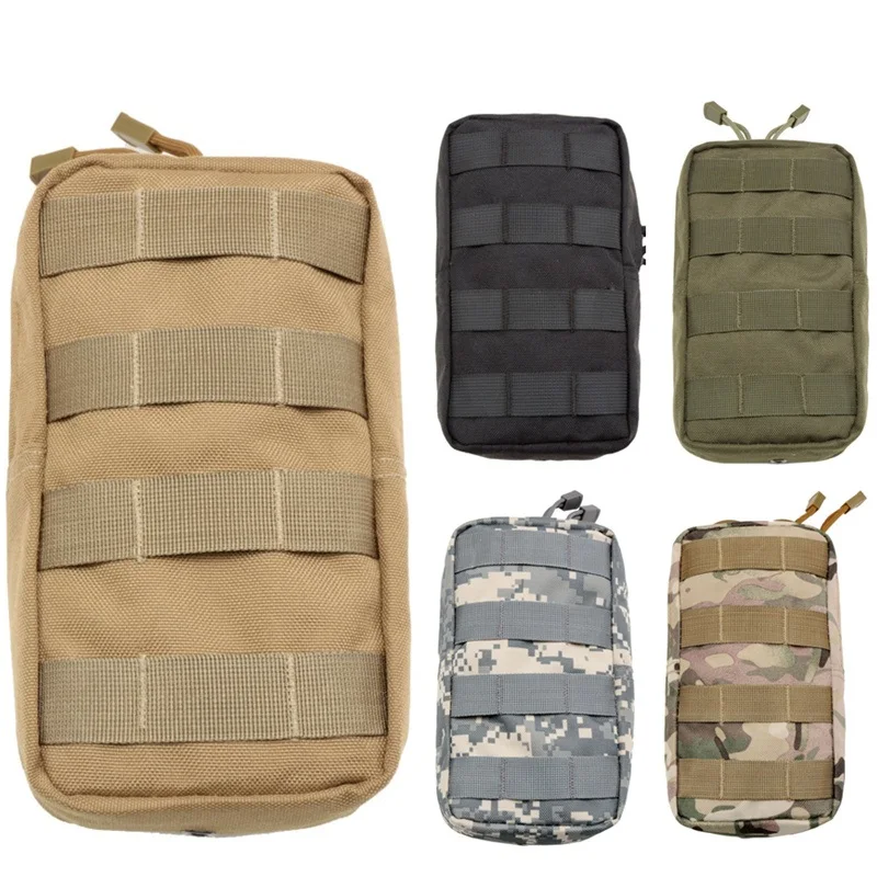 

CQC Outdoor Military Airsoft 1000D Utility Molle Tactical Waist Bag Medical First Aid Pouch Phone Case EDC Gadget Hunting Pack