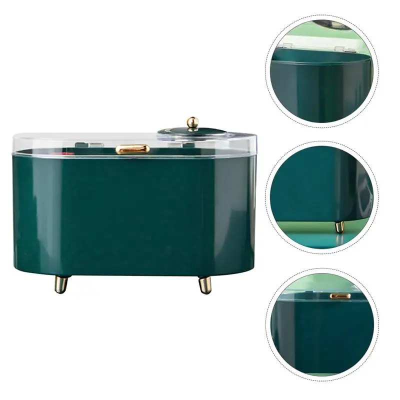 

1Pc Desktop Case Cosmetic Box Desktop Storage Box Cosmetic Organizer for Bedroom Bathroom Home
