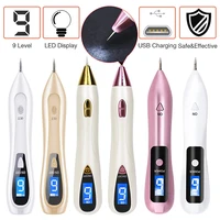 6 level lcd plasma pen face black dots dark spot remover laser mole wart removal tattoofreckle facial skin tag removal machine