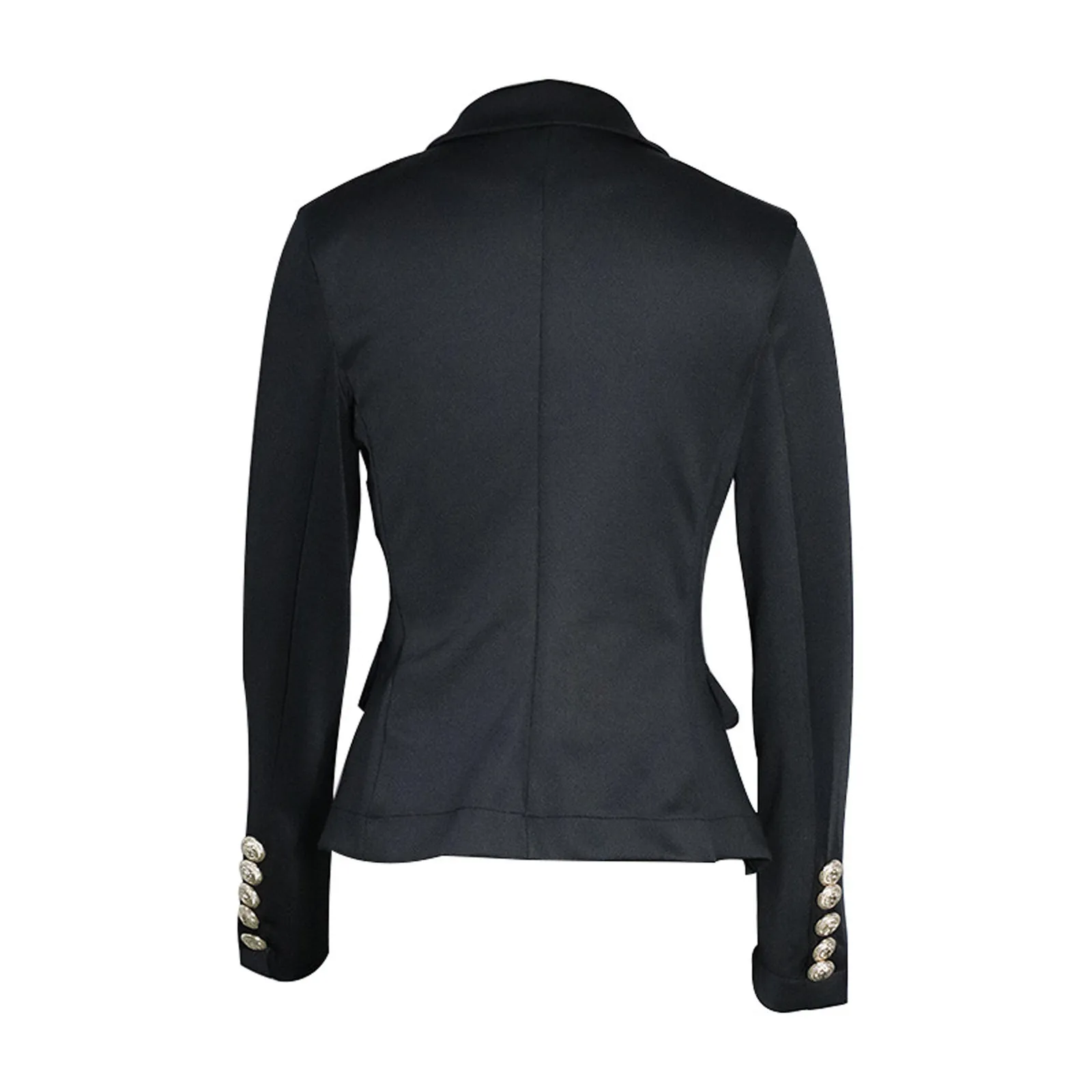 

Fashion Autumn Women Blazers Solid Elegant Button Suit Jacket Coat Lady Business Office Work Slim Blazer Women Formal Jackets