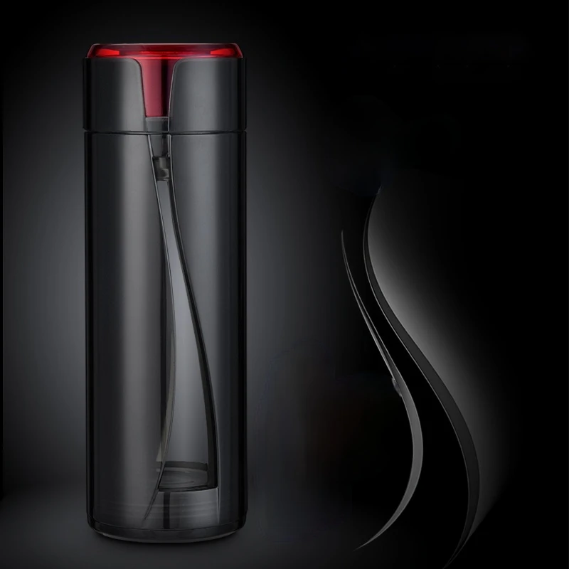 

Стеклянная бутылка для воды с фильтром для заварки чая из нержавеющей стали, спортивный стакан с двойными стенками