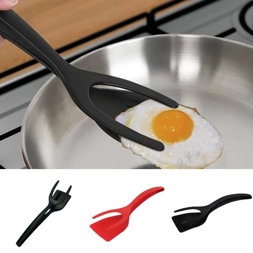 

2 In 1 Fried Egg Pancake Clip PPA Kitchen Non-Stick Clamp Cooking Spatula Multifunctional Barbecue Home Cookware Accessories