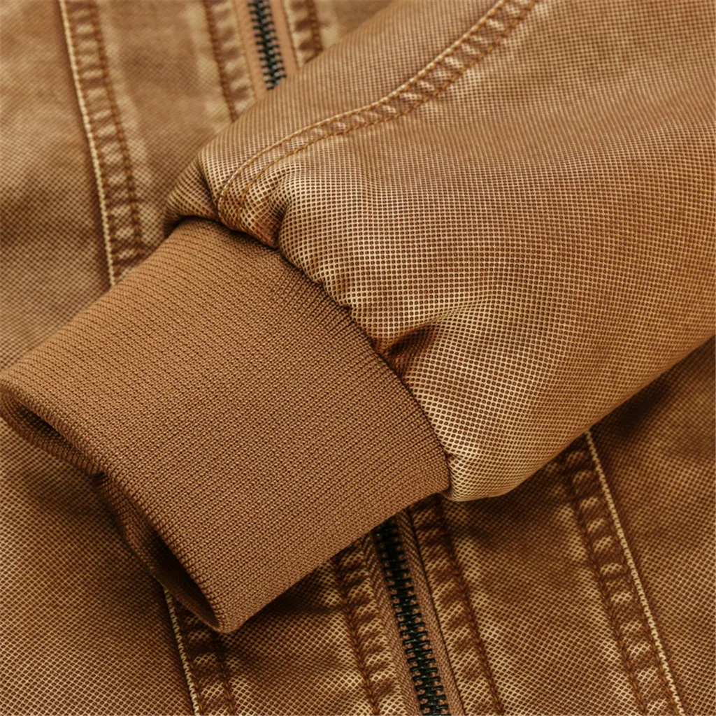 Джинсовая зимняя куртка размера плюс L-6XL Мужская однотонная Повседневная