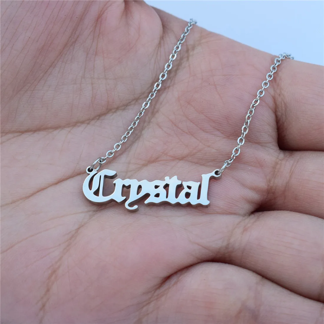 Уникальное ювелирное изделие ожерелье с именем для женщин подарок уникальная