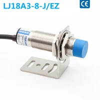 lj18a3 8 jdz ez 8mm inductive proximity sensor switch detector nc no ac 90 250v 400ma 2 wire cylinder type