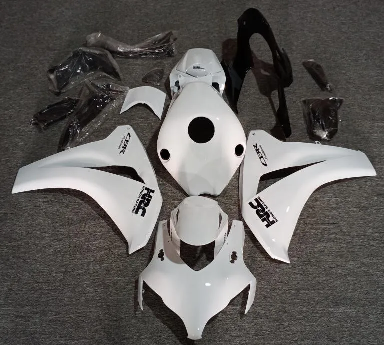 

Injection New ABS Whole Fairings Kit Fit for HONDA CBR1000RR 2008 2009 2010 2011 08 09 10 11 CBR1000 Bodywork set white glossy