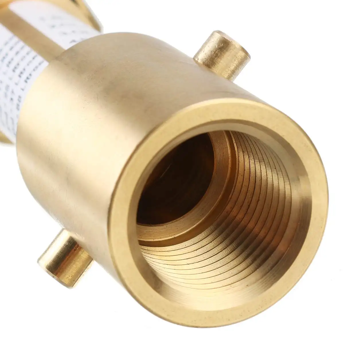 

1 Pcs Left Hand 5/8'' Thread M21.8 Thread Bayonet LPG Filling Point Refill Gas Propane Bottle POL Adapter