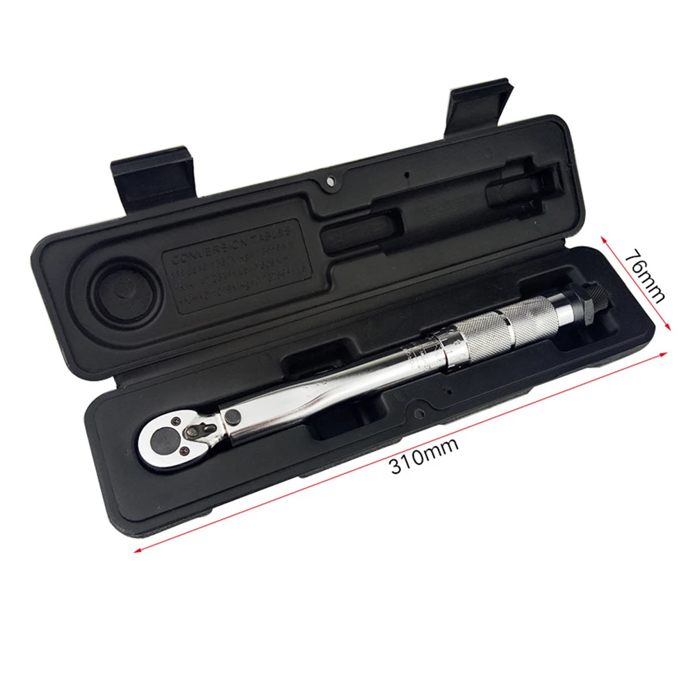 

Anti-Skid Torque Spanner 1/4 Inch 5-25NM Torsion Wrench Adjustable Torque Wrench Handheld Spanner Repairing Tool