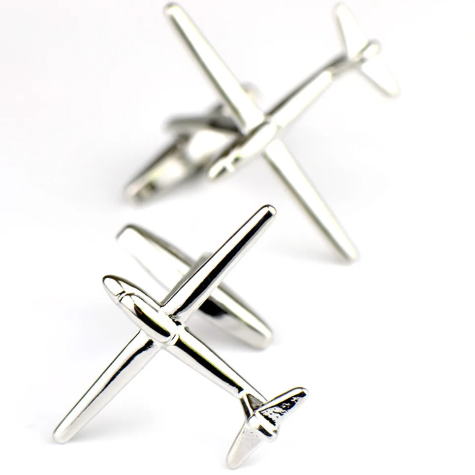10 пар/лот битва Детские комплекты одежды с изображением самолета Запонки
