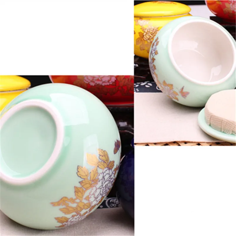 Портативная чайная коробка разноцветные банки для чая твердая бутылка банка