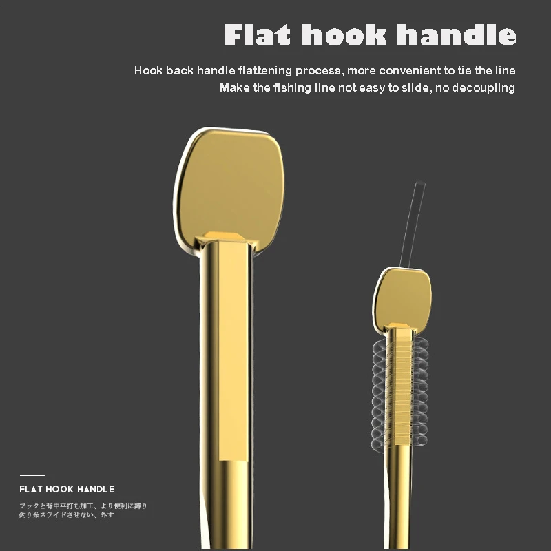 

20Pcs Fishing Hooks Fishing Tackle Durable Fishhooks Carp Barbed Hook Ocean River Lake Size