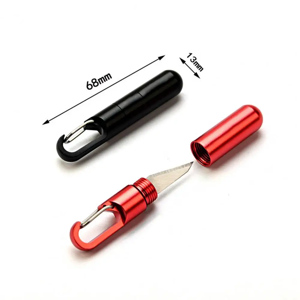 

Outdoor Portable Gadgets Key Pendant Creative Knife Keychain Pendant Knife Portable Express Self Defense Knife Cutting Tool