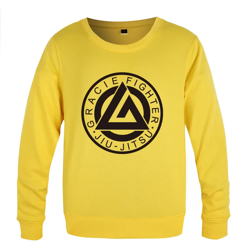 

Jiu Jitsu Printed Sweatshirts Men Spring Autumn Long Sleeve O-Neck Pullover Casual Man Streetwear Fitness Hoodie High Quality