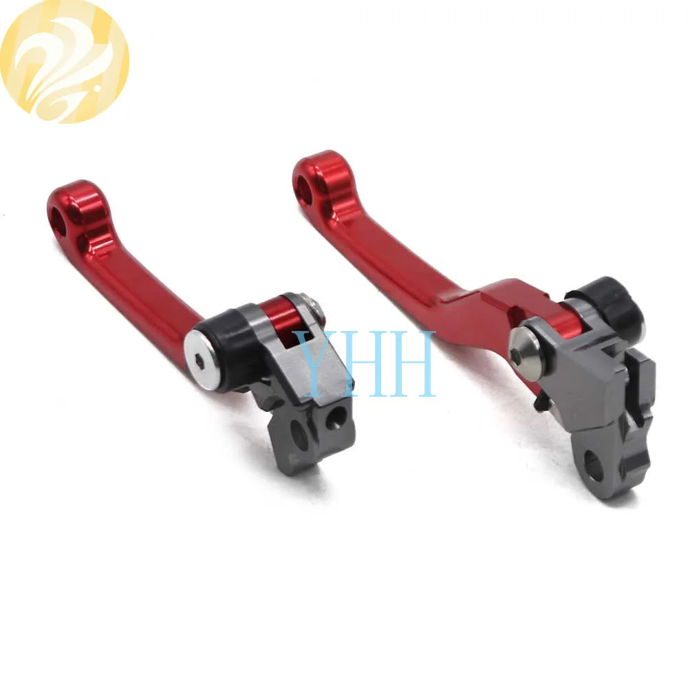 

CNC Red Brake Clutch Levers Pivots For Honda CR125R/250R 04-07 CRF250R 04-06 CRF450R 04-06 CRF250X 04-19 CRF450X 05-19 Pit Bike