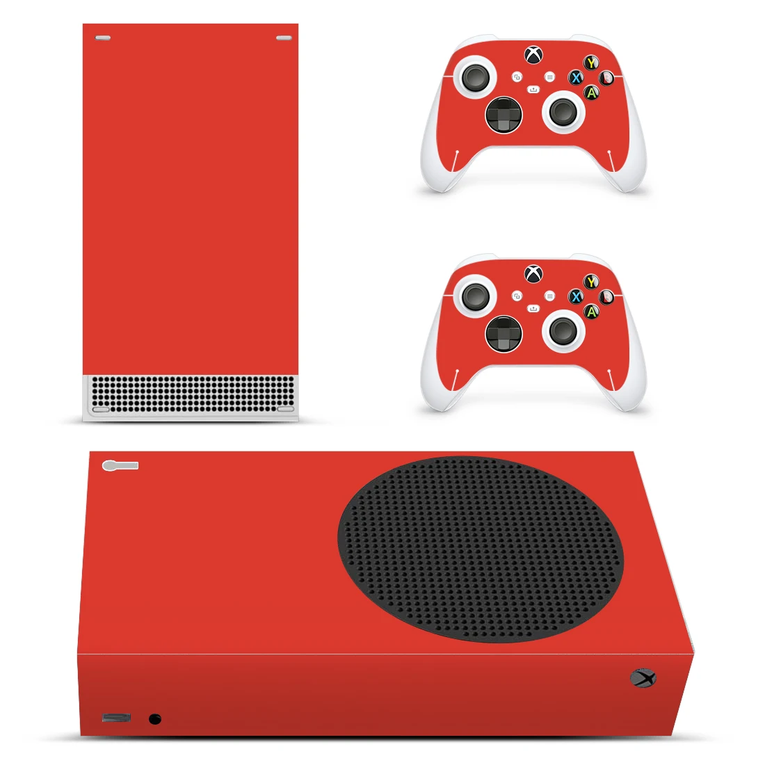 

Стильная наклейка Gules Xbox серии S для консоли и 2 контроллера, наклейка, стиль 1