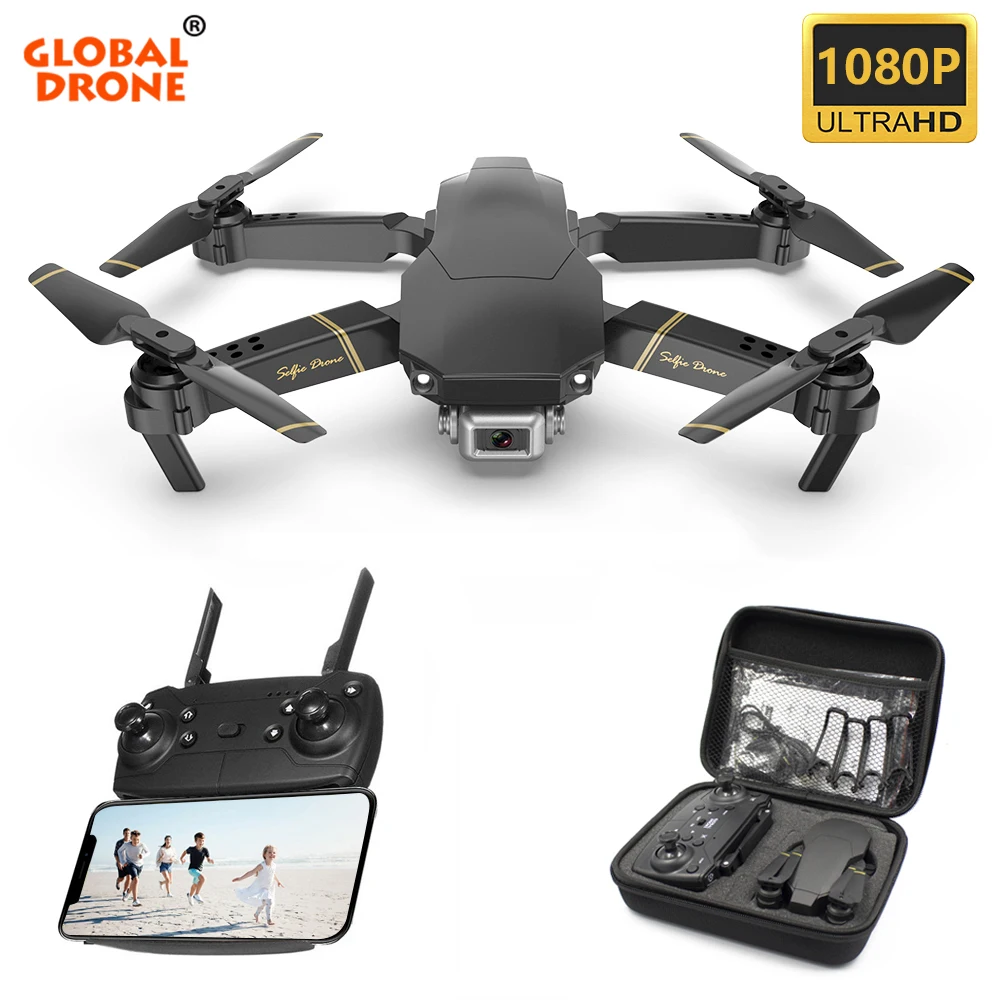 Global Drone RC Дроны с камерой HD удержание высоты Дрон Com HD камера игрушки для мальчиков FPV Квадрокоптер VS M69 M70 SG106 E58 E520
