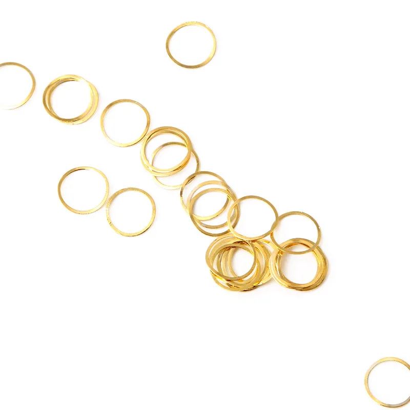 Ювелирные изделия Kalvaro 3D для самостоятельного маникюра золотистые Серебристые