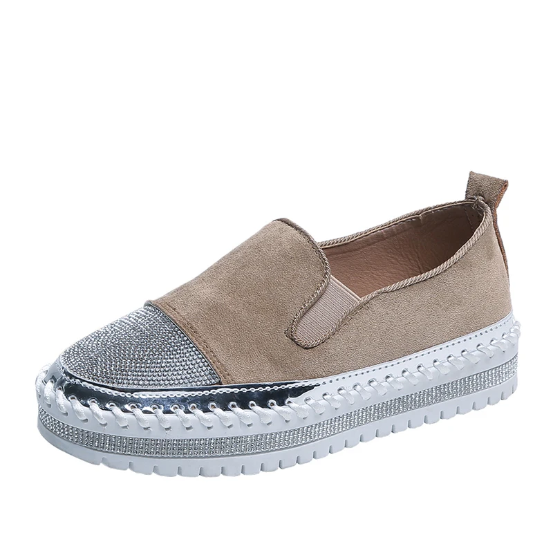 Fujin/женские тонкие туфли Сезон весна-осень 2020 года Модные дышащие на плоской