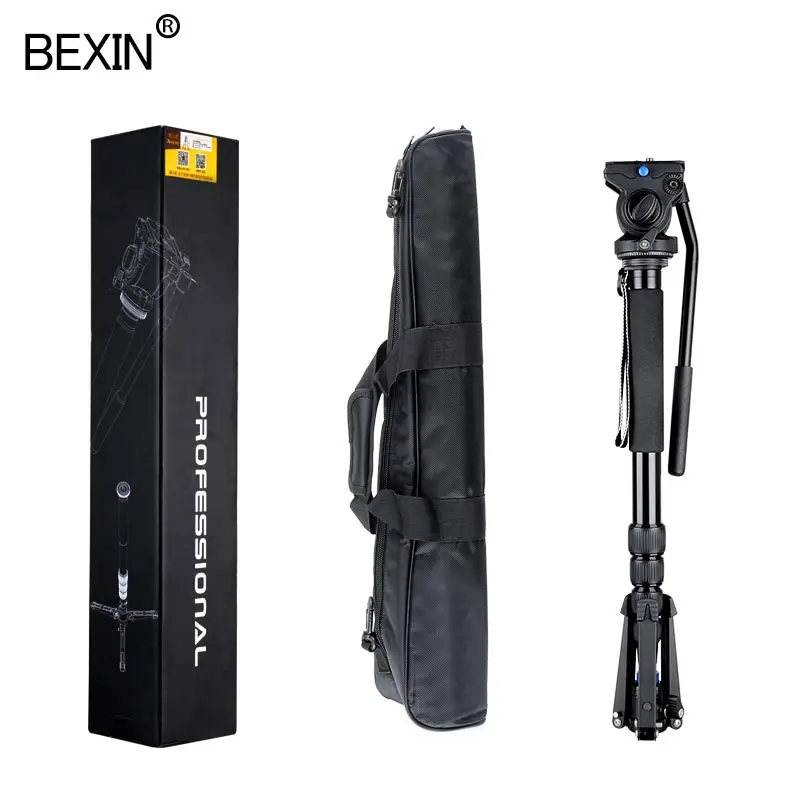 BEXIN tripod monopod camera stand professional shooting video aluminum stable base for dslr | Электроника