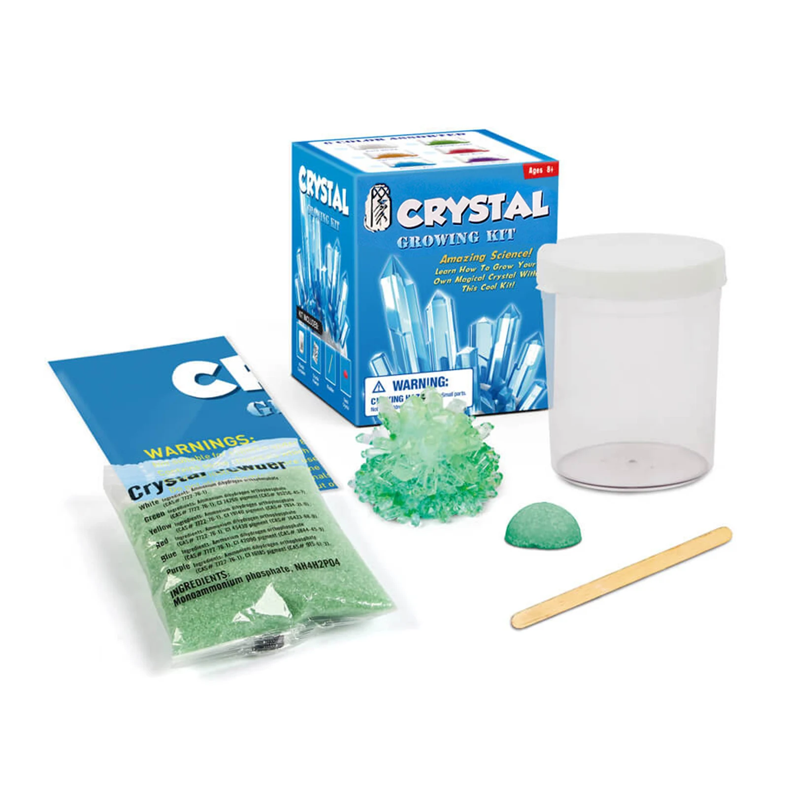 

Crystal Growing Kit DIY Science Experiment Various Color FP8