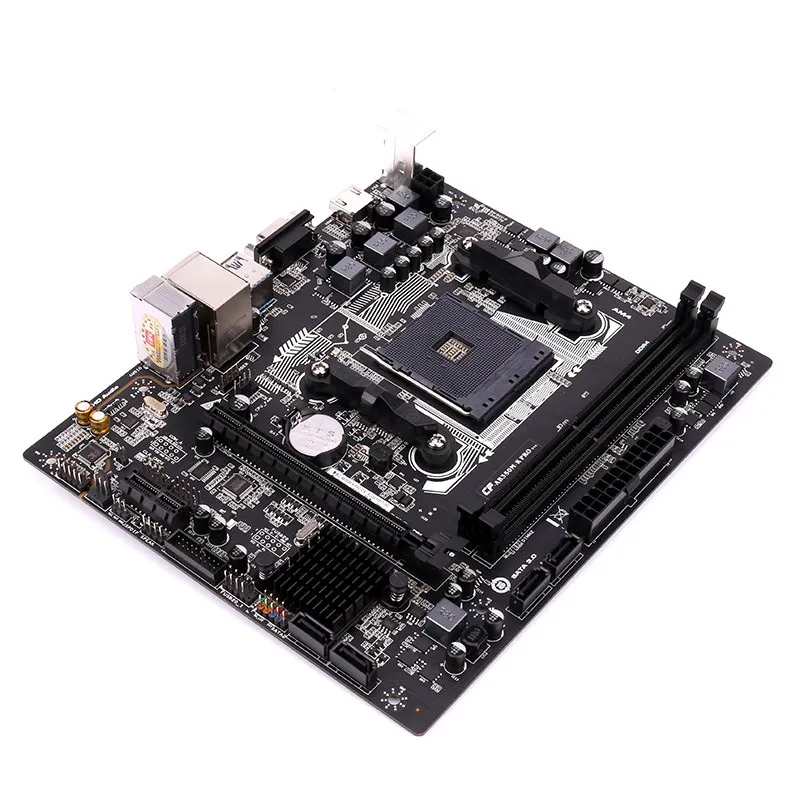 Красочные AB350M K PRO V14 материнская плата двухканальный DDR4 2666/2400/213 Гц Оперативная