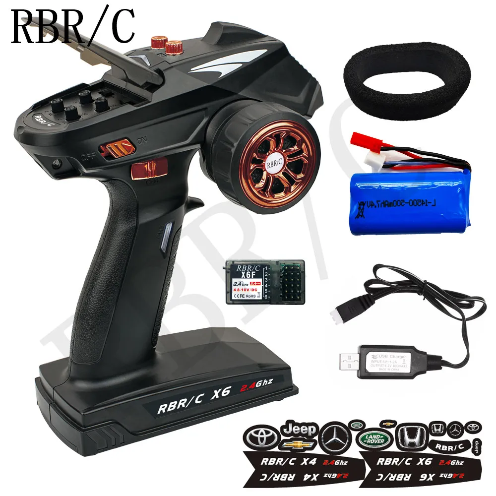 X6 6 канальный пульт дистанционного Управление ESC приемник подходит для WPL C44 C14 MN