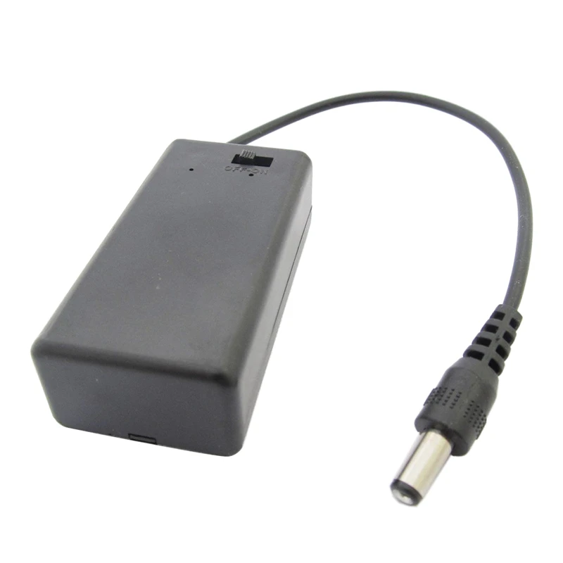 5x9 V 9 Вольт PP3 держатель батареи коробка чехол с крышкой переключатель питания