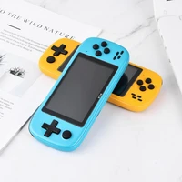 retro portable mini handheld video game console 4 3 inch color lcd kids color game player built in 2000 games