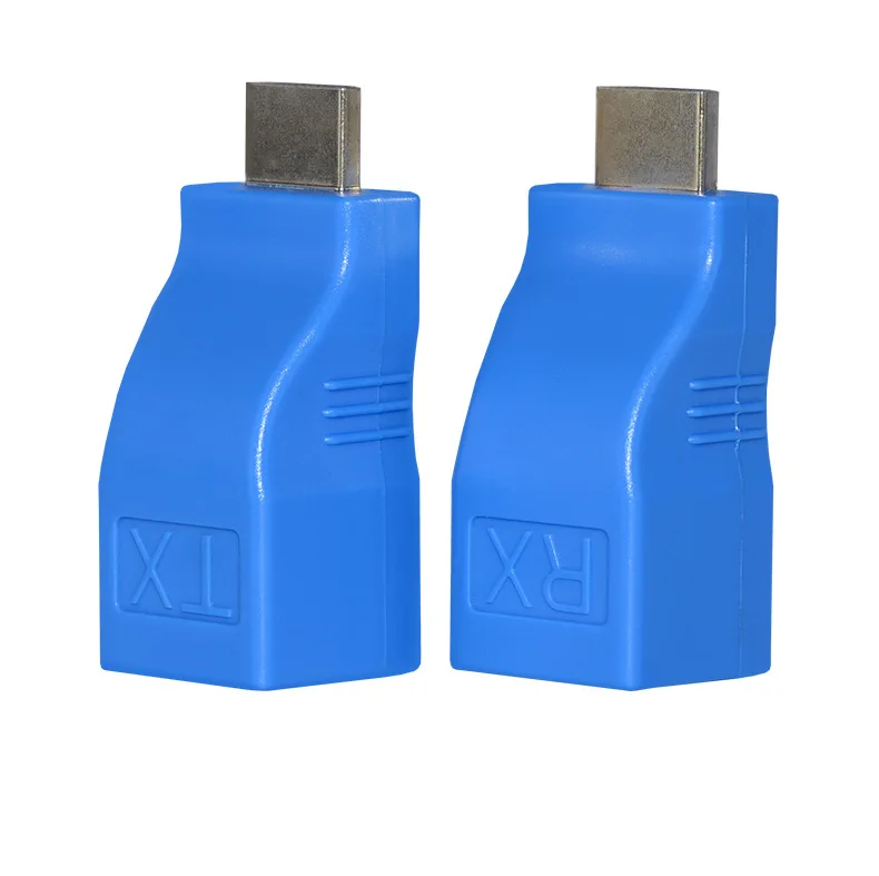 Мини 4K * 2K HDMI-совместимый удлинитель передатчик TX/RX HDMI V1.4 HD 1080P более Cat5e CAT6
