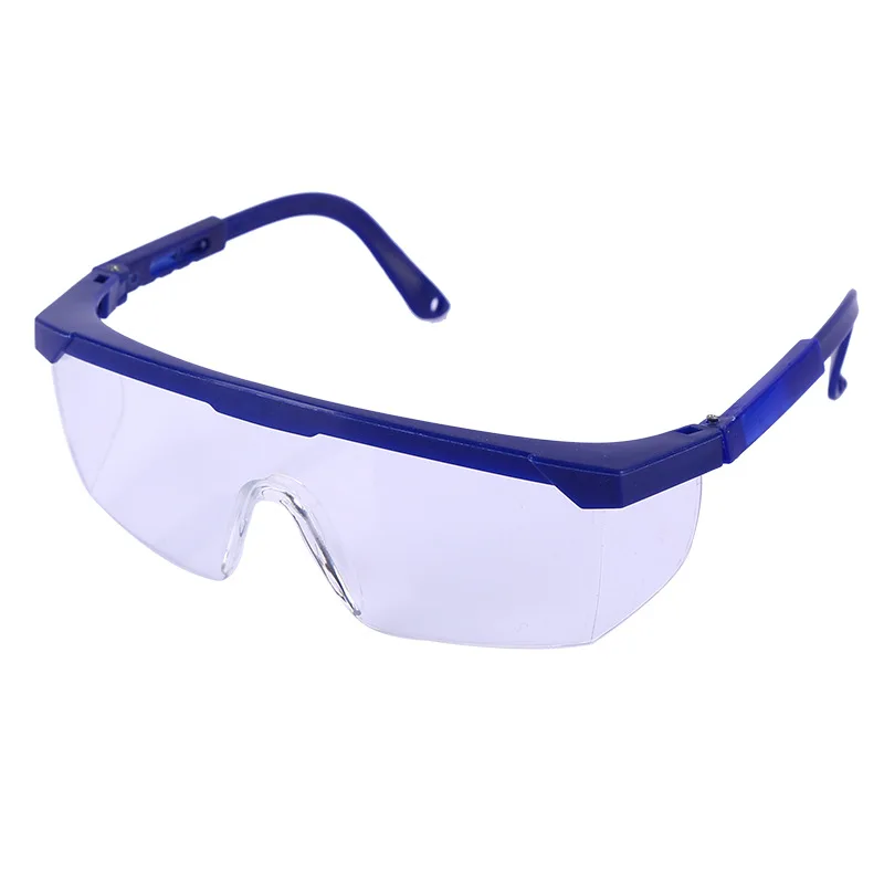 

1pcs Anti-impact Wind Dust Proof Goggles High Lab Work Safety Eye Protective Glasses Blue White Protective Glasses