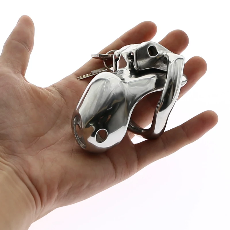 Замок для пениса HT V3 из нержавеющей стали кольцо Пояс верности инструмент