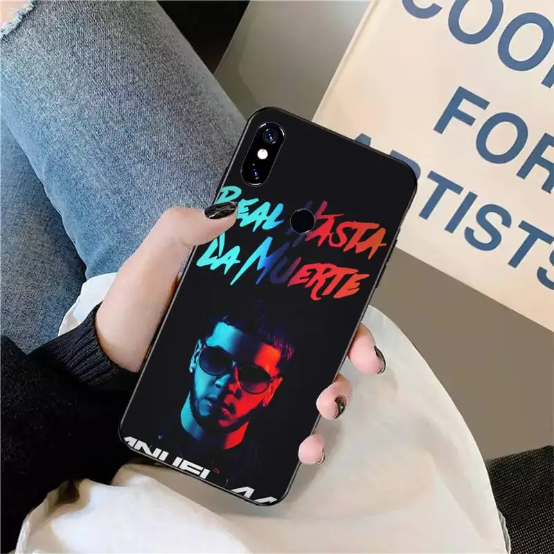 

Anuel AA Real Hasta singer Phone Case For Xiaomi Redmi note 7 8 9 t max3 s 10 pro lite