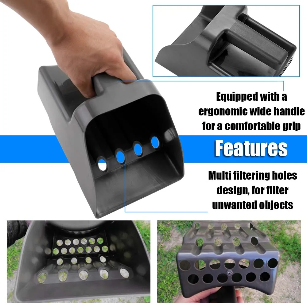 Портативный детектор металла для обнаружения лопата мульти фильтрации