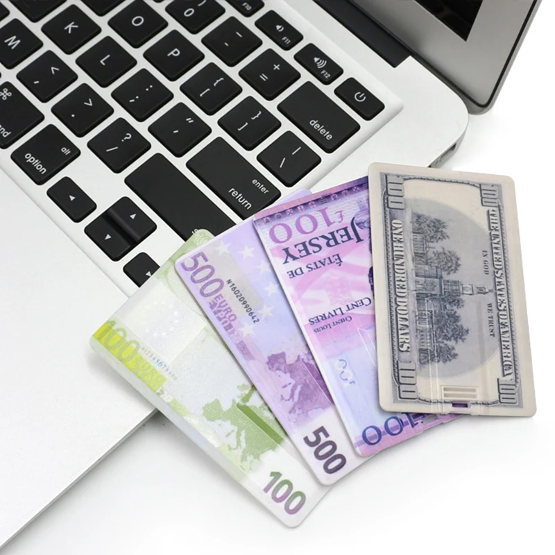 

Key Usb Pen Drive 128GB 64GB 32GB 16GB 8GB 4GB Money Usb Flash Drives Dollar Pound Euro Memory Stick Mini Card Pendrive Funny