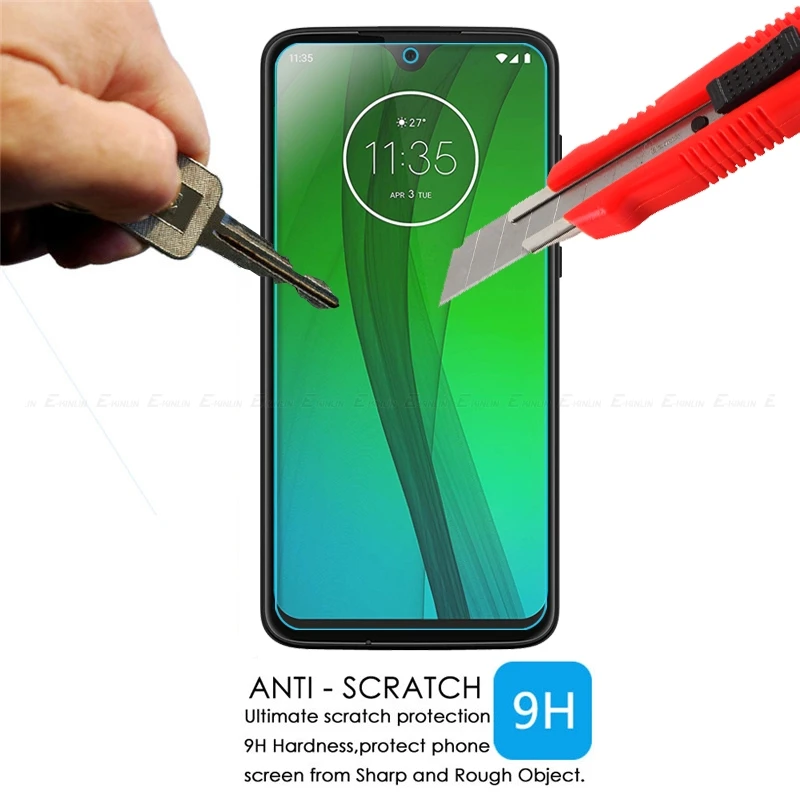 2.5D Закаленное стекло для Motorola Moto G100 G50 G20 G10 G30 G9 G8 G7 G6 Plus Play Power Lite G5 Защитная пленка