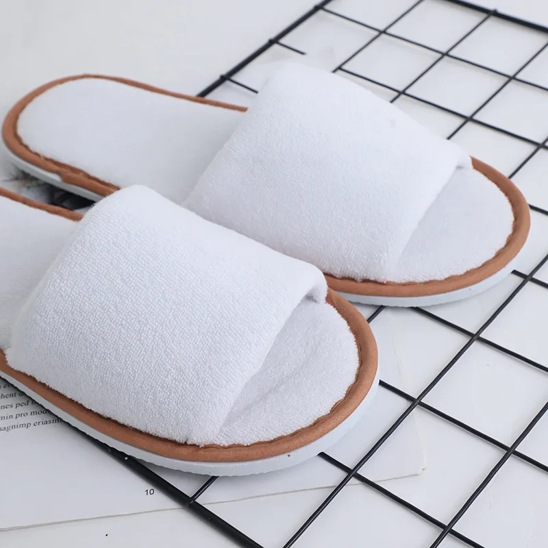 

Women Slippers Living Room Soft Comfortable Lovers Slippers Wholesale Solid Light Disposable Slippers In Hotel For Men and Women