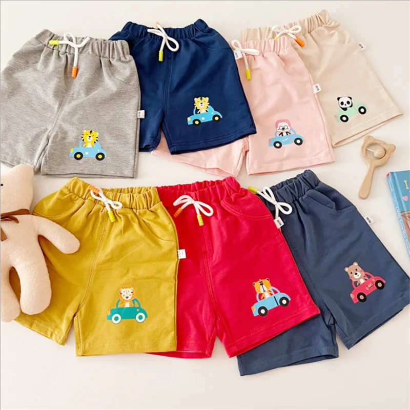 

Baby Boy Girls Shorts for Kids Summer Clothing 2021 New Children's Thin Cotton Casual Pant Suitable for Children Aged 1-8