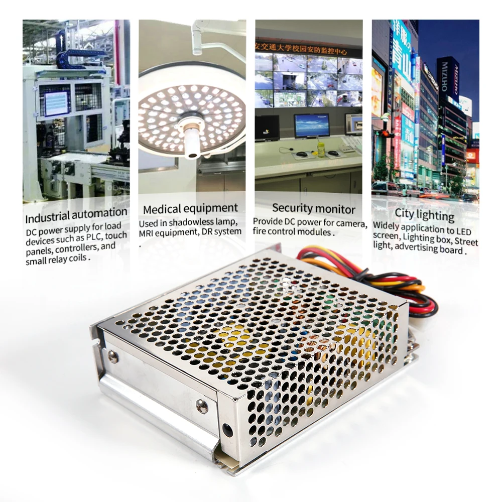 SCP-50-24 CE Утвержденная заводская цена 50W 24V UPS функция питания для проекта
