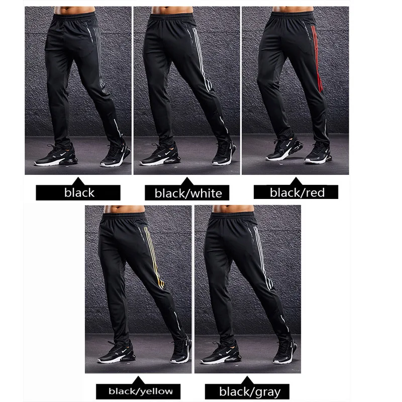 

Men Sport Pants Running Pants With Zipper Pockets Training and Jogging Men Pants Fitness Pants For Men Sportwear
