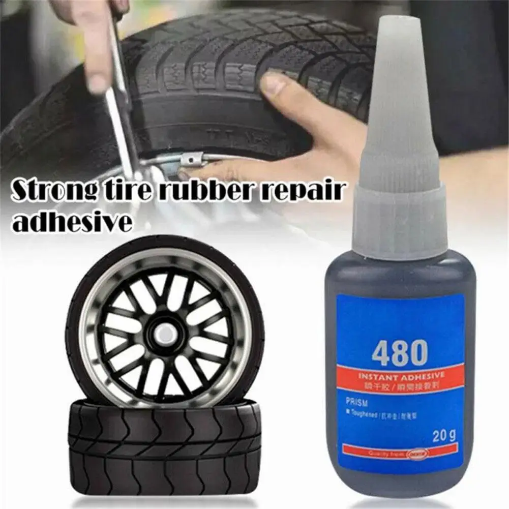 

20g Tire Repair Adhesive Automobile Repair Strong Glue Side Repair Injury Hard Glue Solder Repair Agent Tire Filling Rubber