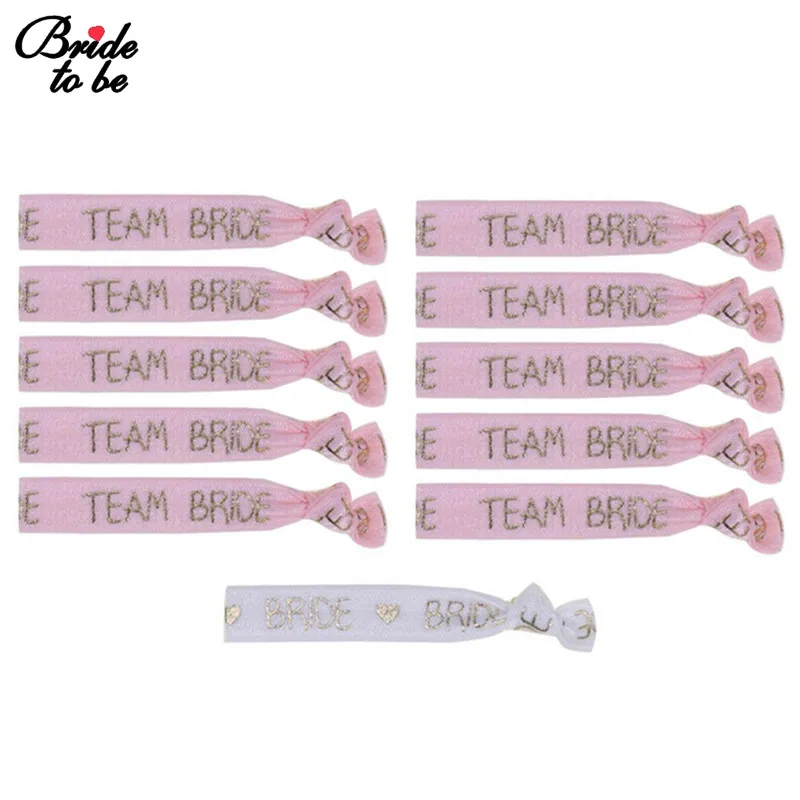 Невеста 11 шт. девичник фотосессия команда искусственная ручная лента куриная