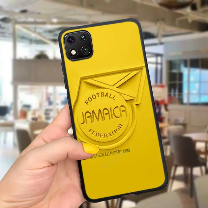

ZFGHSHYQ Jamaica Flag Phone Case For Redmi 5plus 5 6 7 8 7A 8A 9 Note 2 4 5 6 7 Note 8 9pro 8t