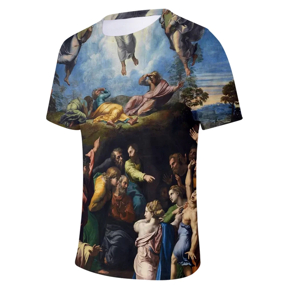 Мужская свободная футболка с круглым вырезом короткими рукавами всемирно