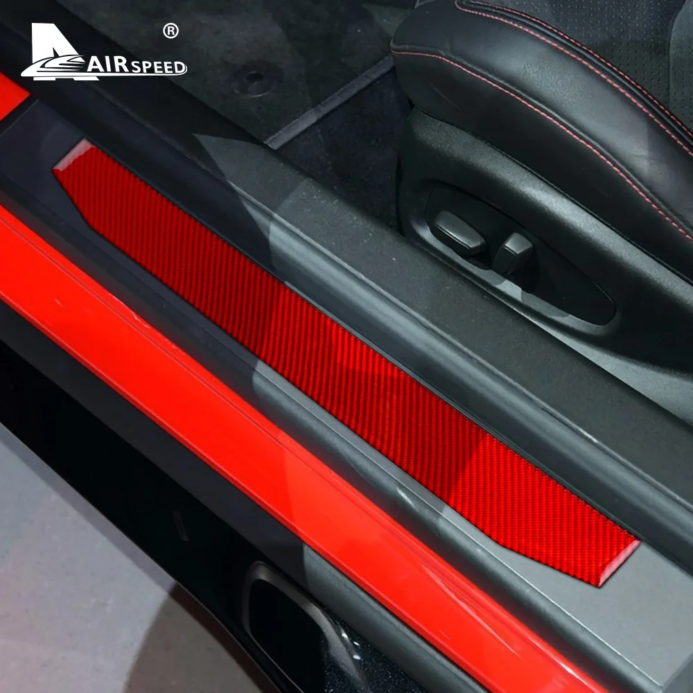 AIRSPEED углеродное волокно для Chevrolet Camaro 2016 2017 2018 2019 аксессуары автомобиля защитная
