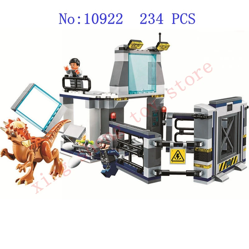 Мир Юрского периода брутальный Раптор строительные блоки динозавр рисунок