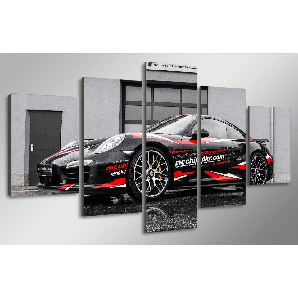 

Canvas Living Room Framework HD Home Decoration Modern 5 Panel Sport Car Printed Pictures Painting Wall Art Modular Poster