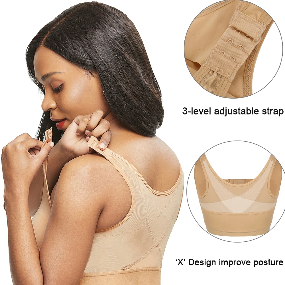 HEXIN женский Корректор осанки для груди моделирующий корсет тела плеч