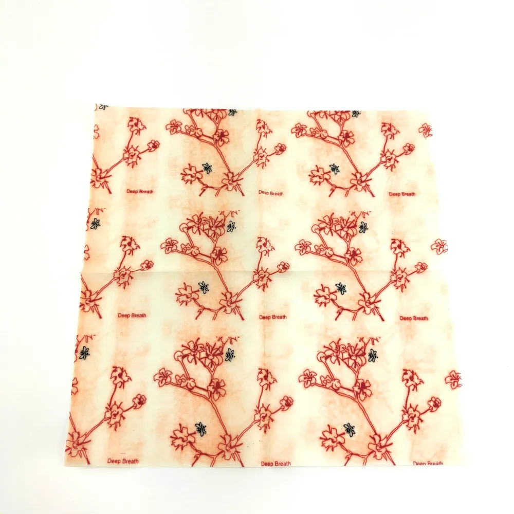 Обертка из пчелиного воска Экологически чистая непрерывная многоразовая для