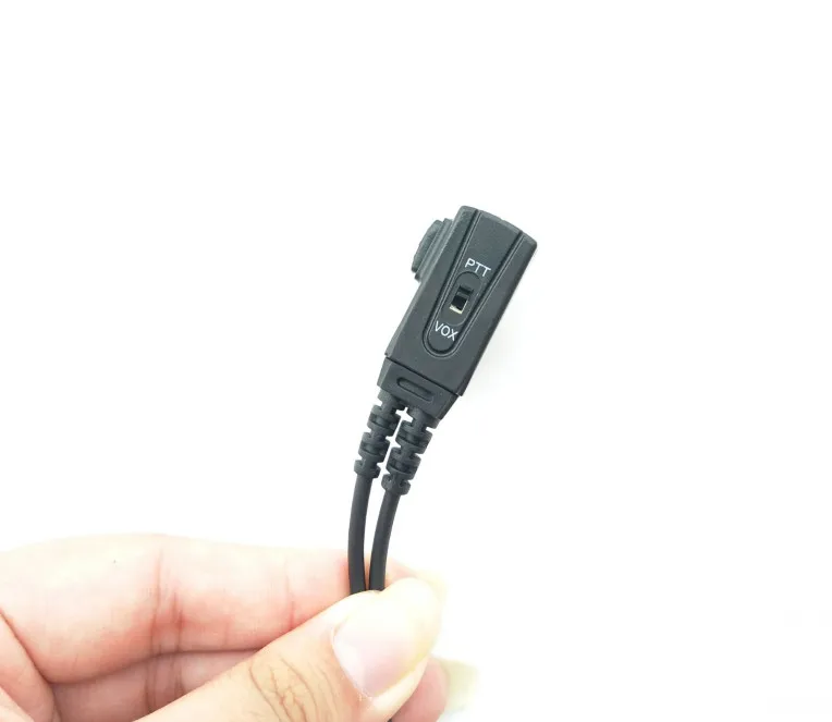 Наушники в форме D резиновый наушник гарнитура VOX / PTT key для Baofeng Kenwood TYT PUXING